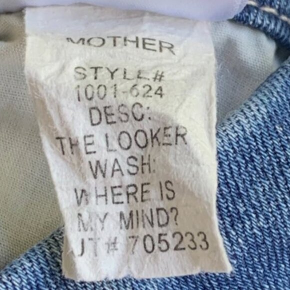 Mother Jeans-The Looker (Where Is My Mind?)- Size 25 - Picture 8 of 8